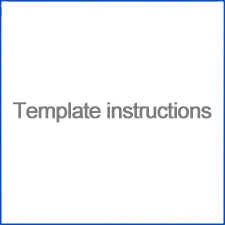 Template instructions